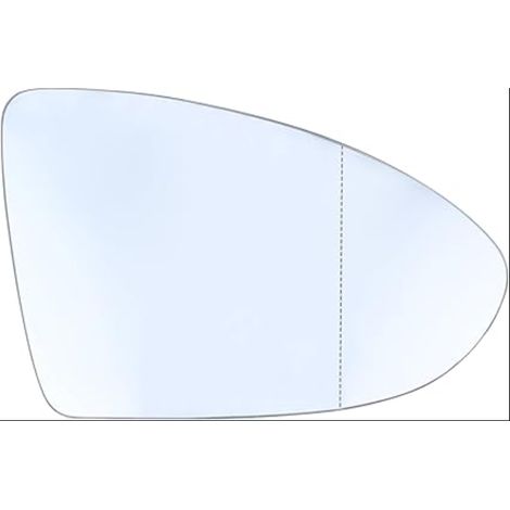 Verre Rétroviseur Chauffant Droit pour 7 – Miroir Voiture Compatible, Extérieur avec Dégivrage (1/5)