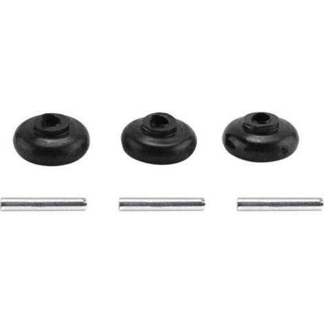 3 Essieux Avec Rouleaux Moteurs Pour Remplacement De Roues D Aspirateur (1/4)