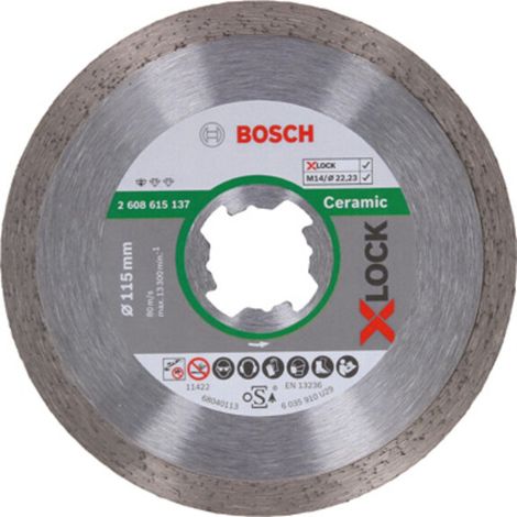 BOSCH ACCESSORIES 2608615137 DIAMÈTRE 115 MM 1 PC(S)