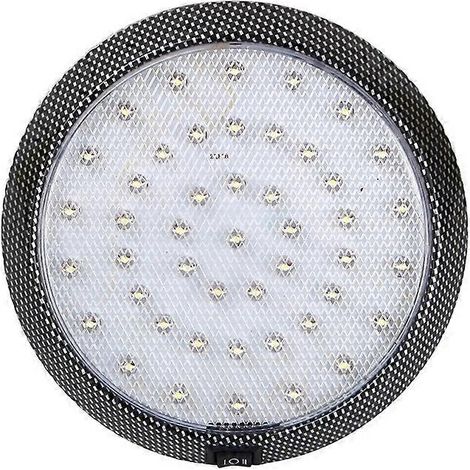 Universal-Auto-Innenraumleuchte mit 12 V Gleichstrom, 46 LEDs, weißem Leselicht