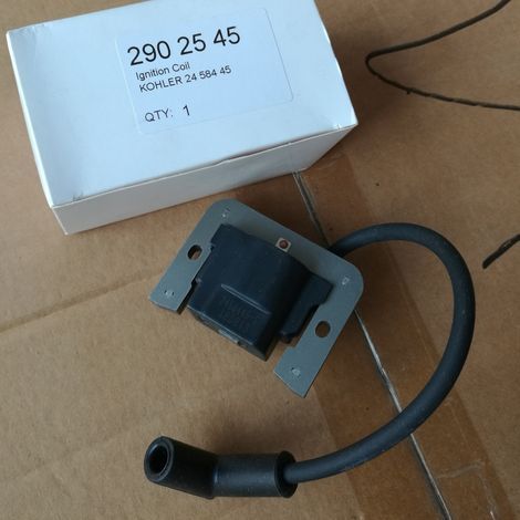 Kohler 24 584 45-S 24 584 01-S 20 584 03-S 2458445S High voltage coil, ignition coil, suitable for Kohler engines. (1/3)