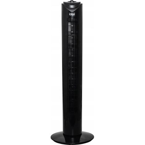 Ideal ID6501 Standventilator schwarz leise 45W