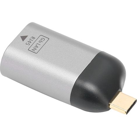 Adaptateur USB-C Gigabit Ethernet pour PC Portable et MacBook (1/5)
