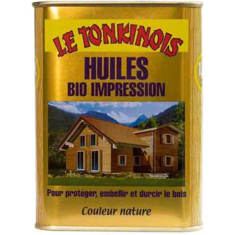Holz-Imprägnieröl le-tonkinois bio impression UV-Schutz Feuchtigkeit (1/3)