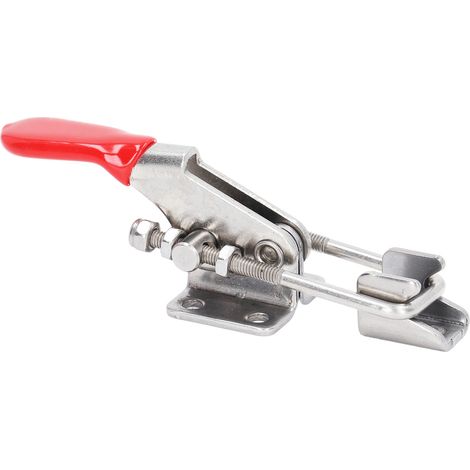 Pince à genouillère en acier inoxydable 304, verrouillage automatique par boucle en U, type loquet à clip rapide