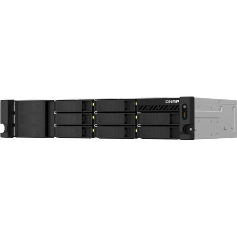 QNAP TS-864EU-8G server NAS e di archiviazione Armadio (2U) Collegamento ethernet LAN Nero (1/4)