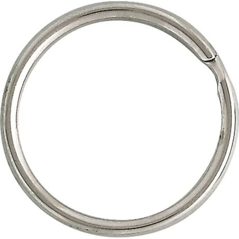 Anneau brisé en acier nickelé 22mm de diamètre - CHAPUIS - 1140/12N