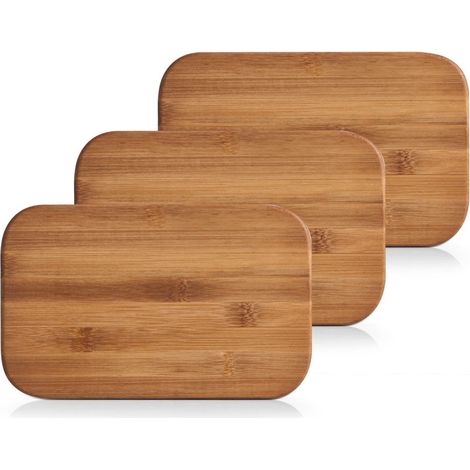 Accessorio cucina zeller 25260 bambù 22x14 cm 3 pezzi