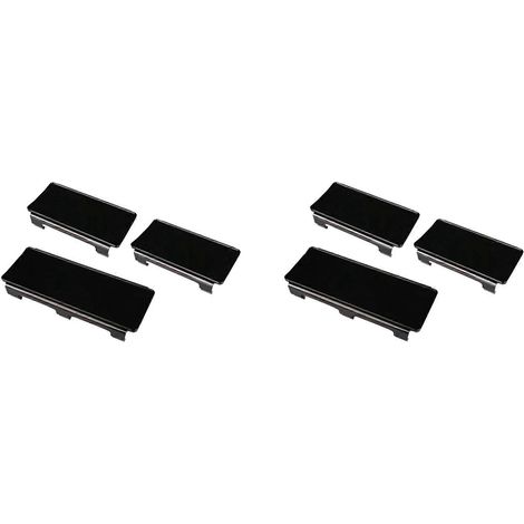 Lot de 2 protections noires de 20 pouces pour barre lumineuse LED (camion tout-terrain 4x4, SUV, quad). (1/5)