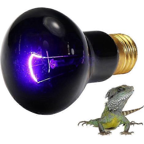 Produits de nettoyage (quatre parties) Ampoule chauffante UVA en céramique 25 W pour animaux grimpants (1/5)