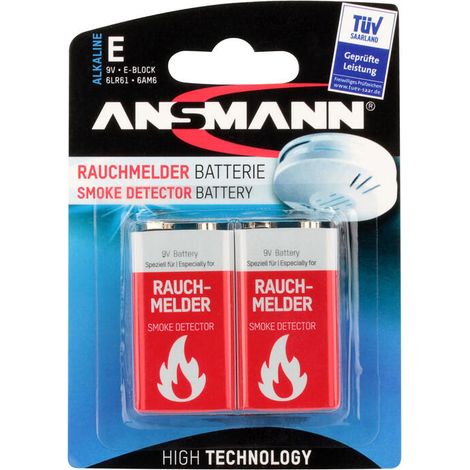 Ansmann 1515-0006 baterÍa para alarma de humo (1/2)