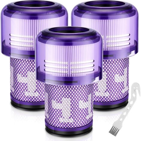Lot de 3 filtres de rechange V12 pour aspirateurs sans fil Dyson V12 Detect et Slim (1/5)