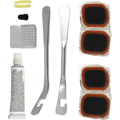 Kit Riparazione Biciclette Hit 12 Pezzi