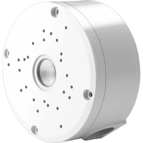 Support de caméra en plastique pour caméras dômes. Fixation murale et plafond. Gestion des câbles dissimulée.
