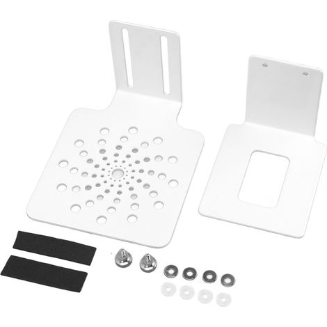 Support de balance pour machine à café en acier inoxydable, hauteur réglable, conception anti-fuite, support de pesage électronique pour machine à café, idéal pour la maison ou le bar, blanc.
