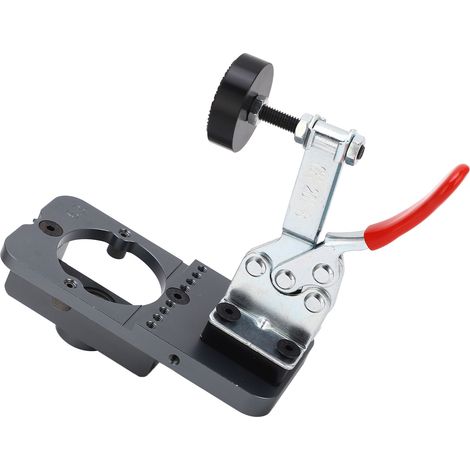 35-mm-Bohrschablonenset für verdeckte Scharniere, Präzisionsbohrführung mit Verriegelungsmechanismus, Schleifwerkzeug für Türen und Schränke, Profi-Set (1/5)