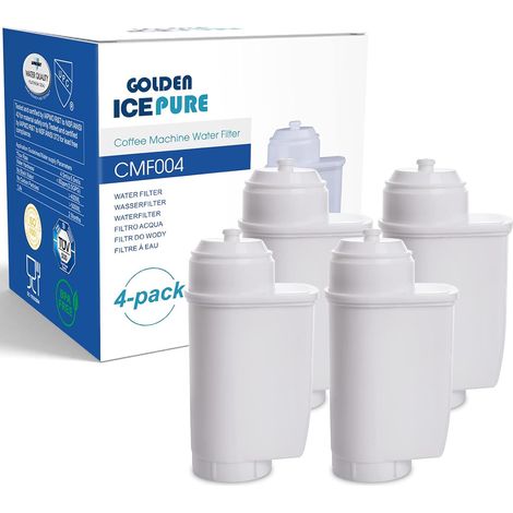 Cartouche Filtrante Remplacement pour Comparable Filtre à eau Siemens EQ Série Brita Intenza, Siemens TZ70003, Bosch 12008246 Filtre à eau, BCM8450UC, CM450710 et TCM24RS 4 Pack (1/5)