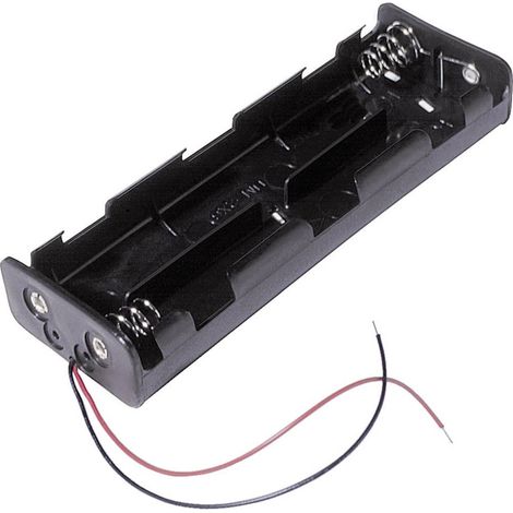 MPD BH26CW Support de pile 6x LR14 (C) raccordement par fils (L x l x H) 158 x 55 x 26 mm X775071 (1/2)