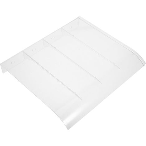 Fenstermarkise Türvordach Kunststoff Transparent 40cm