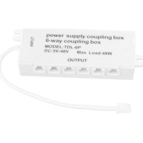 10 Connecteurs de Bande LED COB 10mm 3 Broches Transparents sans Soudure pour Maison Bureau École (1/5)
