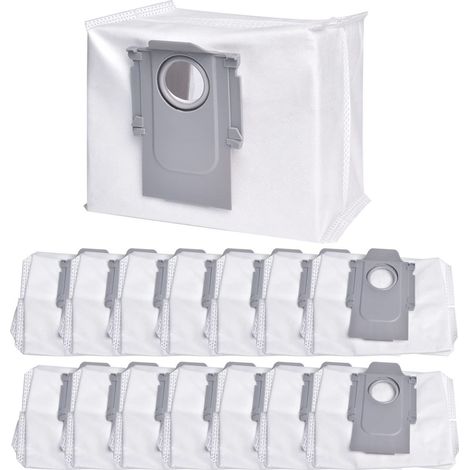 Filiyano-Lot de 14 sacs pour aspirateur Roborock S8+ S7 MaxV Ultra Q7+ T8 G10S PRO (3L) (1/5)