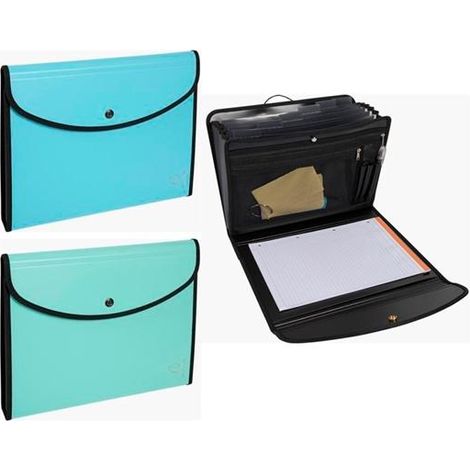 CLASIF.ACORD.EXACOMPTA A4 6 DP.SURT. - Pack de 5 unidades