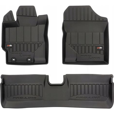 TAPPETINI IN GOMMA E TAPPETINI PER PORTE TOYOTA Yaris 3 2011-2020 3D TRUTH (1/5)
