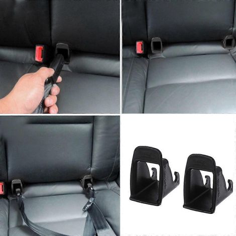 Guide-ceinture pour siège auto bébé, rainure de fixation, support de montage pour siège auto enfant (1/4)