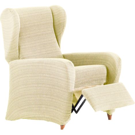 Housse de Fauteuil de Relaxation élastique en Jacquard, réglable, Respirante et Anti-Usure, Facile à Mettre et à enlever, Design tapissé