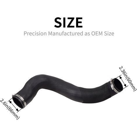30792545 Intercooler turbo hose suitable for Volvo V60, S60, XC60, V70, S80, XC70 (1/4)
