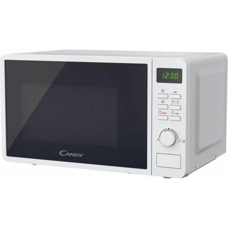 CMWA20SDLWLI Mikrowelle Mono CANDY Idea - 20L - MO : 700W - Digitale Benutzeroberfläche - 5 Leistungsstufen - Weiß
