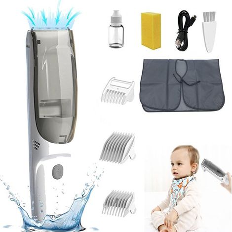 Tondeuse à cheveux enfant – Silencieuse – Étanche – Multigroom – Garçons et filles – Rechargeable – Douce (1/5)