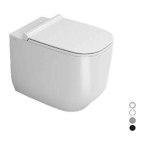 VASO TRASLATO FILO MURO BTW ALBA RIMLESS Misura: Bianco