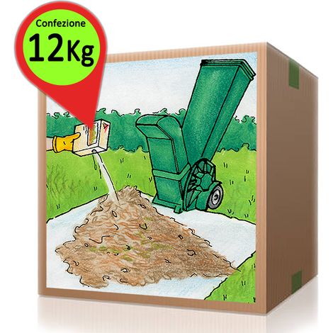 Attivatore compostaggio compost confezione risparmio da 12 kg (1/2)