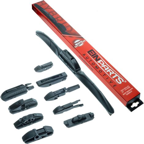 Escobilla limpiaparabrisas híbrida Multiclip Easy-Click con 9 adaptadores - 380 mm (1/5)