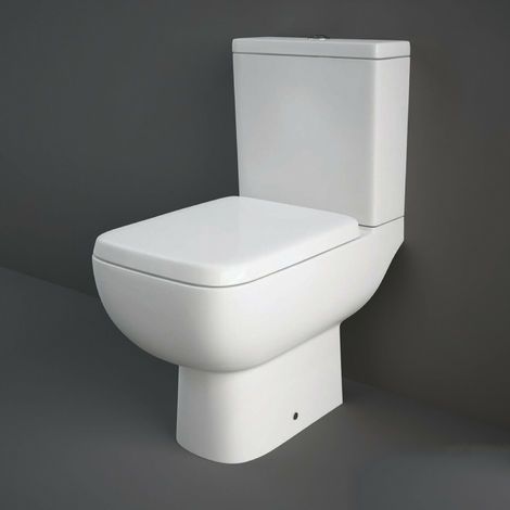 RAK Ceramics Series 600 Close Coupled Toilet Soft Close Seat (1/4)