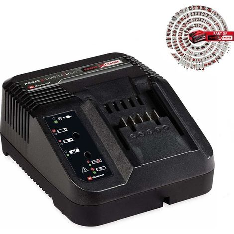 Einhell 18v Power X-Change Battery Charger PXC 3ah Charging Status Light 4512096 (1/5)