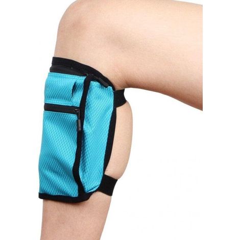 De Jambe De Sport Antichoc Invisible pour Téléphone Portable, Multifonctionnel pour Cartes De Cyclisme en Plein Air pour Hommes Femmes (1/5)