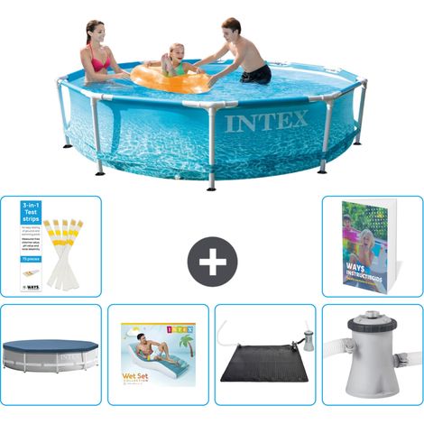 Frame Pool Rund - 305x76 cm - 7-teilig S45