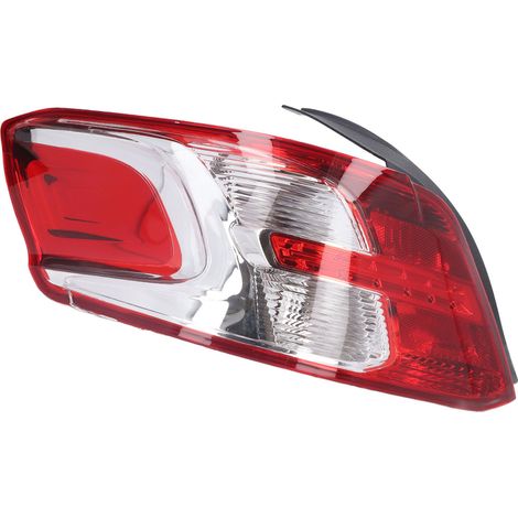 Rücklicht 714000285800 Linke Seite, helle Optik, glatte Oberfläche, Ersatzteil für Peugeot 301 2012-2016, helle Beleuchtung, Autoteil. (1/5)