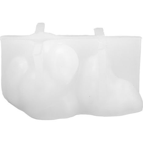 Moule à cochon en silicone réutilisable, mignon et élastique pour gâteau, mousse et glace DIY (1/5)