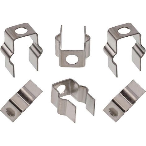 Lot de 6 clips de fixation métalliques pour brosse latérale d'aspirateur robot, compatibles avec les modèles IQ & AI AV2501S et autres. (1/5)
