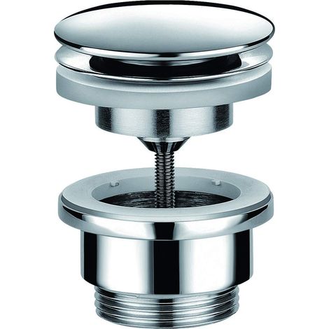 Paini - 53CR945ETSR Tappo per Lavandino, Bagno, Cromato, Design moderno, interamente prodotto e lavorato in Italia (1/2)