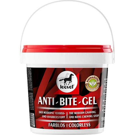 Anti-Biss Gel Leovet Anti-Biss für Pferde schützt Gegenstände Schweif und Mähne 500ml Glas