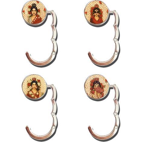 Cintre métallique 4U au design artistique pour la décoration
