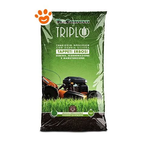 Tercomposti Triplo Terriccio Per Tappeti Erbosi - Confezione 45 Lt -
