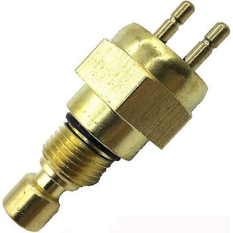 Interrupteur de ventilateur de refroidissement de radiateur, thermostat de remplacement, capteur thermique pour Kawasaki Mule 27010-1202 M16X1.5 (1x interrupteur de ventilateur) (1/5)