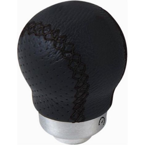 Pommeau de levier de vitesse OCCPOM002 Cuir Court Avec bouton (1/4)