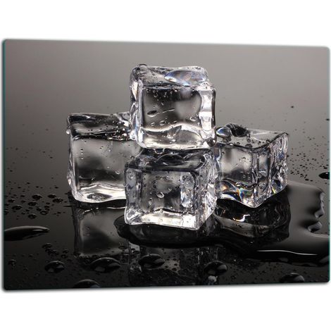 Schneidebrett aus Glas, 52 x 40 cm, Eisschwarz (1/5)