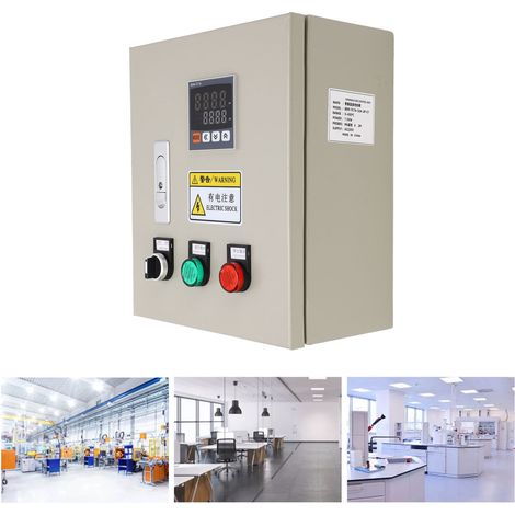 Boîtier de régulation de température intelligent PID BERM/BEM-TC7A-32A-2P-CT, 220 V CA triphasé 7,5 kW, avec thermocouple (1/5)